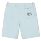 Embroidered Bermuda shorts KENZO KIDS 
                    BOY