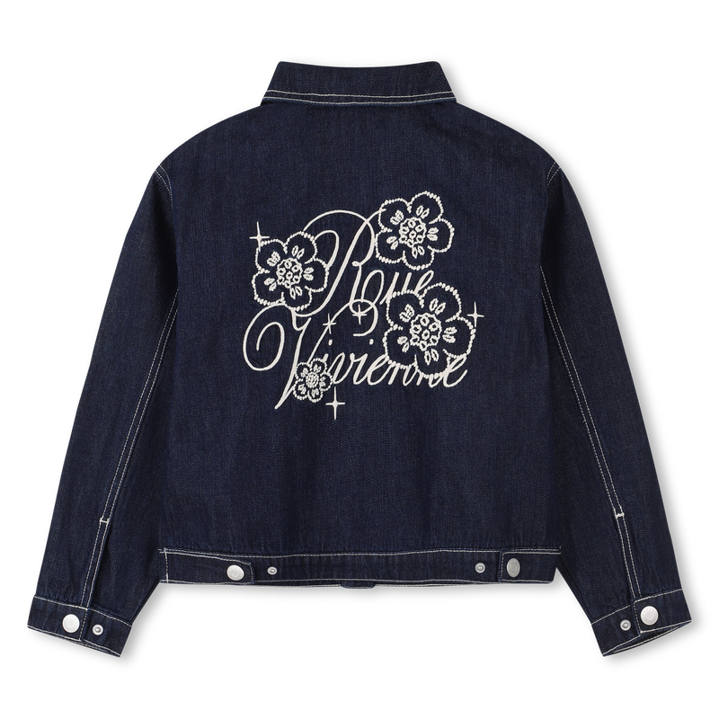 Denim jacket KENZO KIDS 
                    GIRL