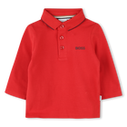 Cotton Piqu&eacute; Polo BOSS 
                    BOY