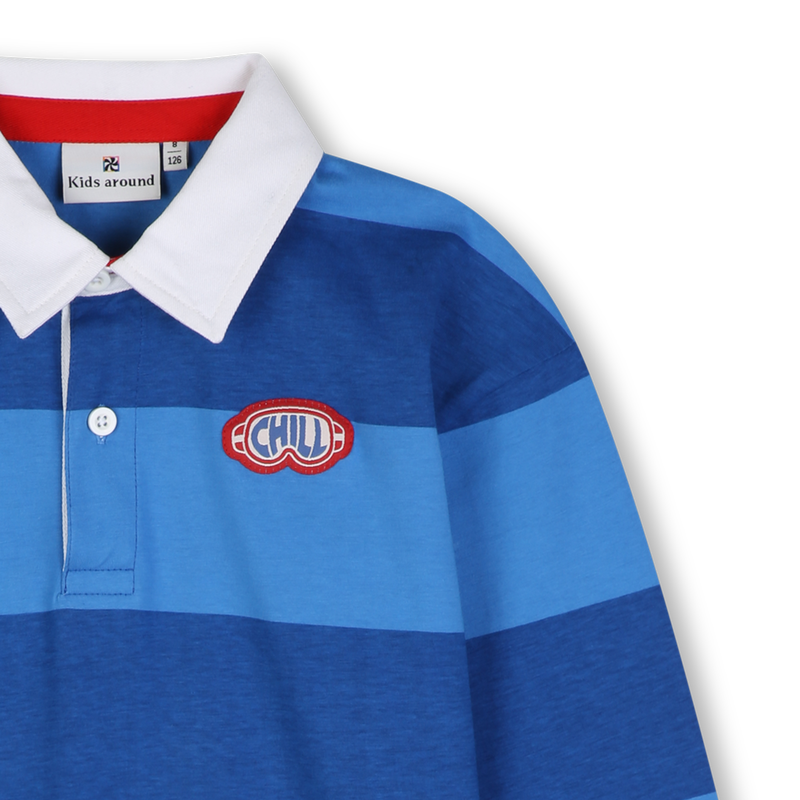 Long sleeve polo KIDS AROUND 
                        BOY