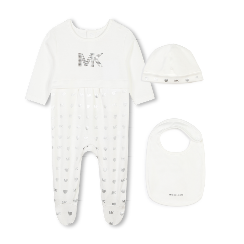 Cotton Pajama Set MICHAEL KORS 
                    GIRL