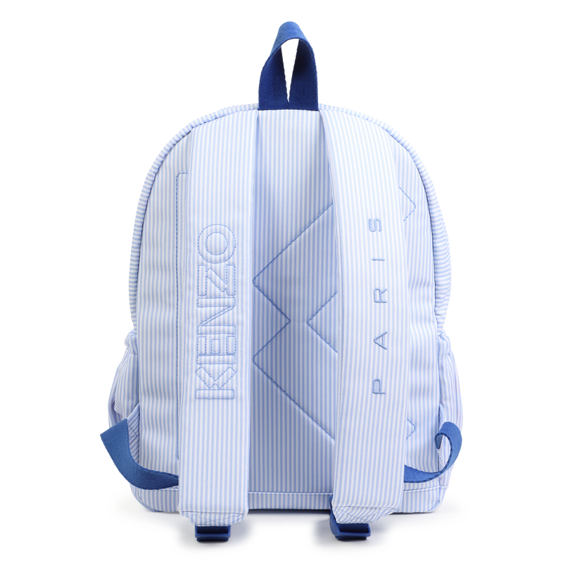 Lined canvas backpack KENZO KIDS 
                        UNISEX