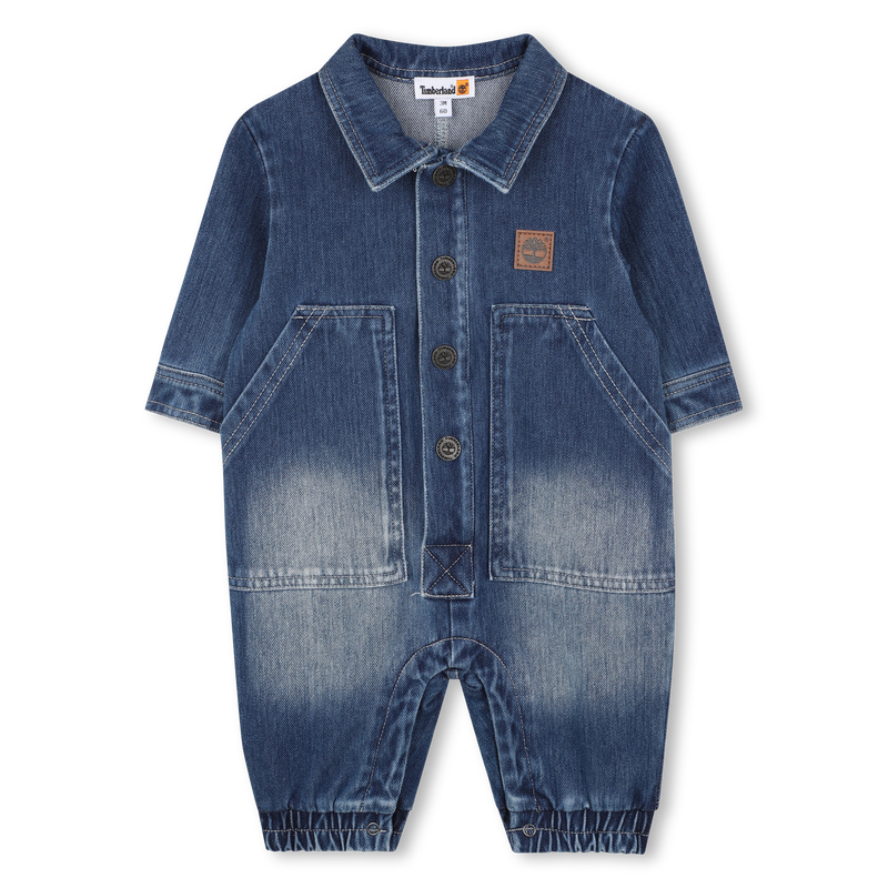 Stretch knit denim jumpsuit TIMBERLAND 
                    BOY