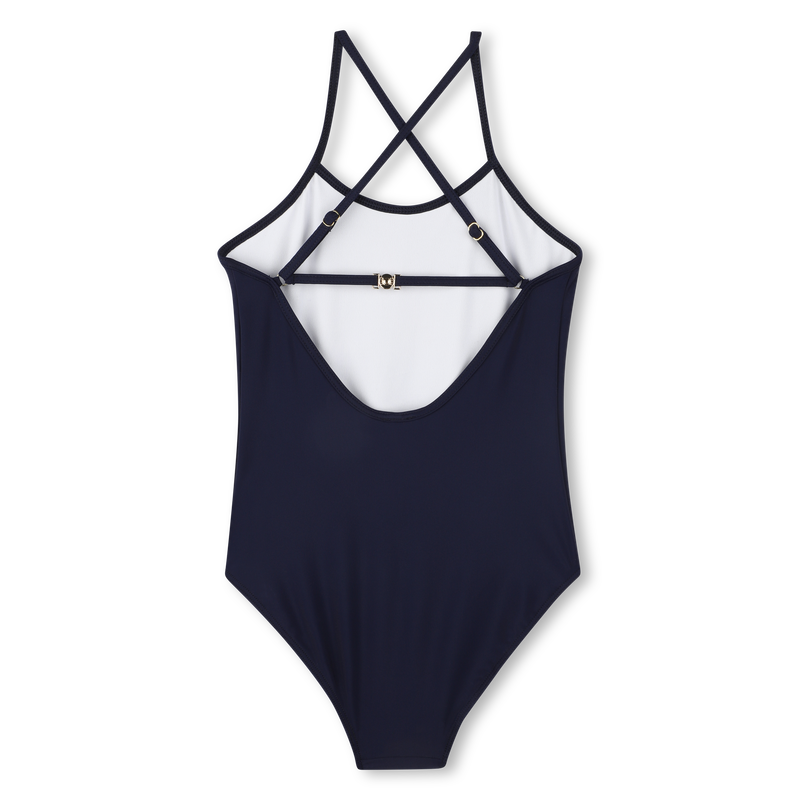 Bathing suit with strappy back CHLOE 
                    GIRL