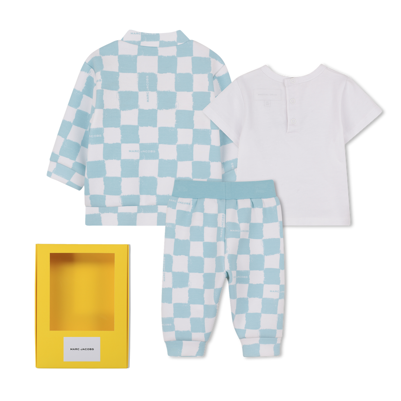 Checkered Outfit Set (3 Pieces) MARC JACOBS 
                        UNISEX