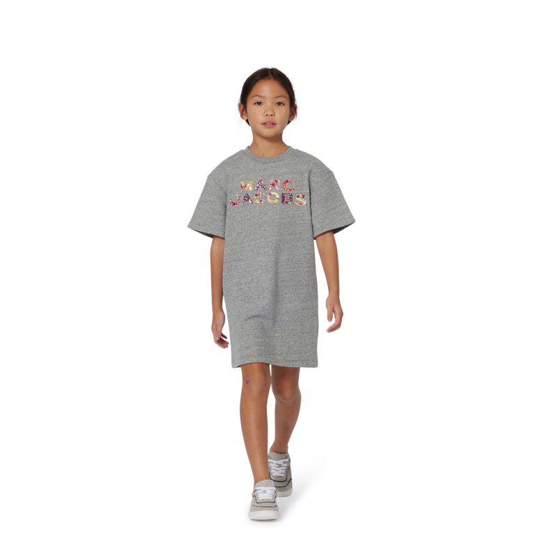 Cotton fleece dress MARC JACOBS 
                        GIRL