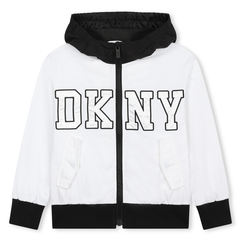Hooded zip-up jacket DKNY 
                    UNISEX