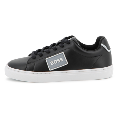 Cowhide leather sneakers BOSS BOY