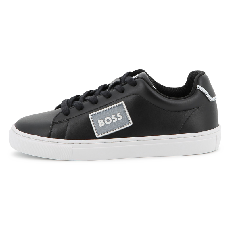 Cowhide leather sneakers BOSS 
                    BOY