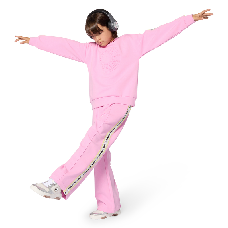 Jogging pants KARL LAGERFELD KIDS 
                        GIRL