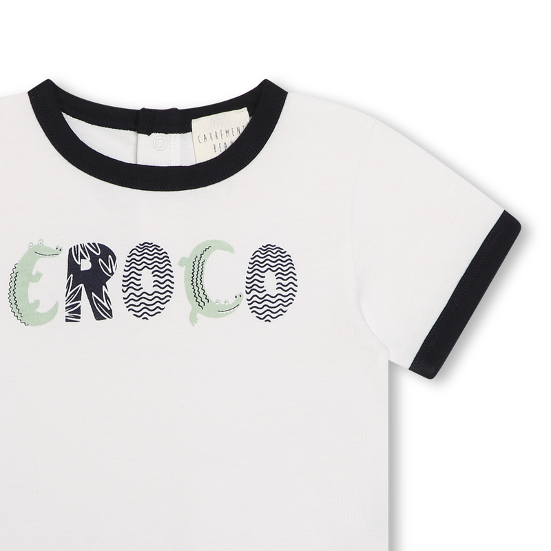 Short-sleeved cotton T-shirt CARREMENT BEAU 
                    BOY