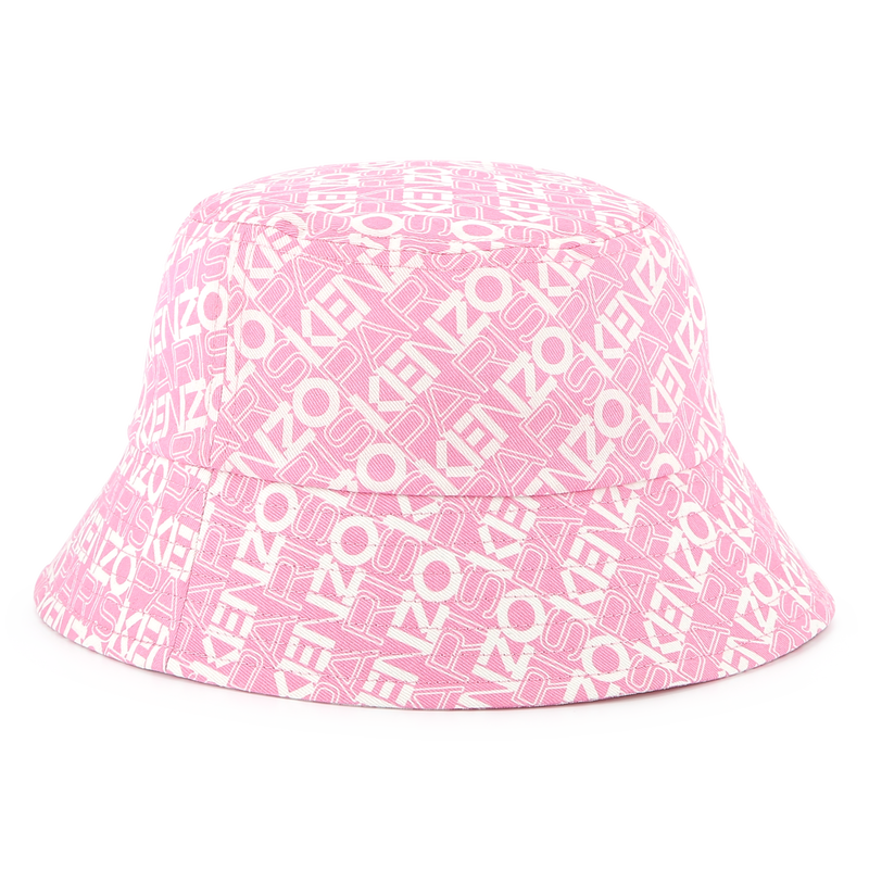 Printed cotton bucket hat KENZO KIDS 
                        UNISEX
