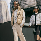 Water-repellent sleeveless down jacket DKNY 
                    GIRL
