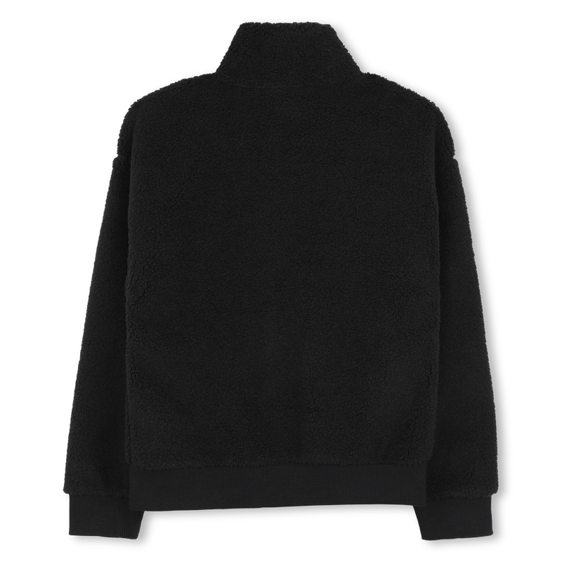 Plush cardigan with zip fastening TIMBERLAND 
                        BOY