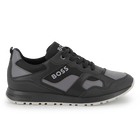 Faux and canvas sneakers BOSS 
                    BOY