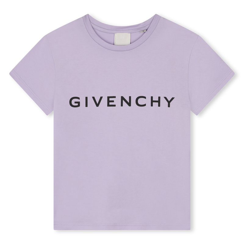 Short-Sleeved Cotton T-Shirt GIVENCHY 
                        GIRL