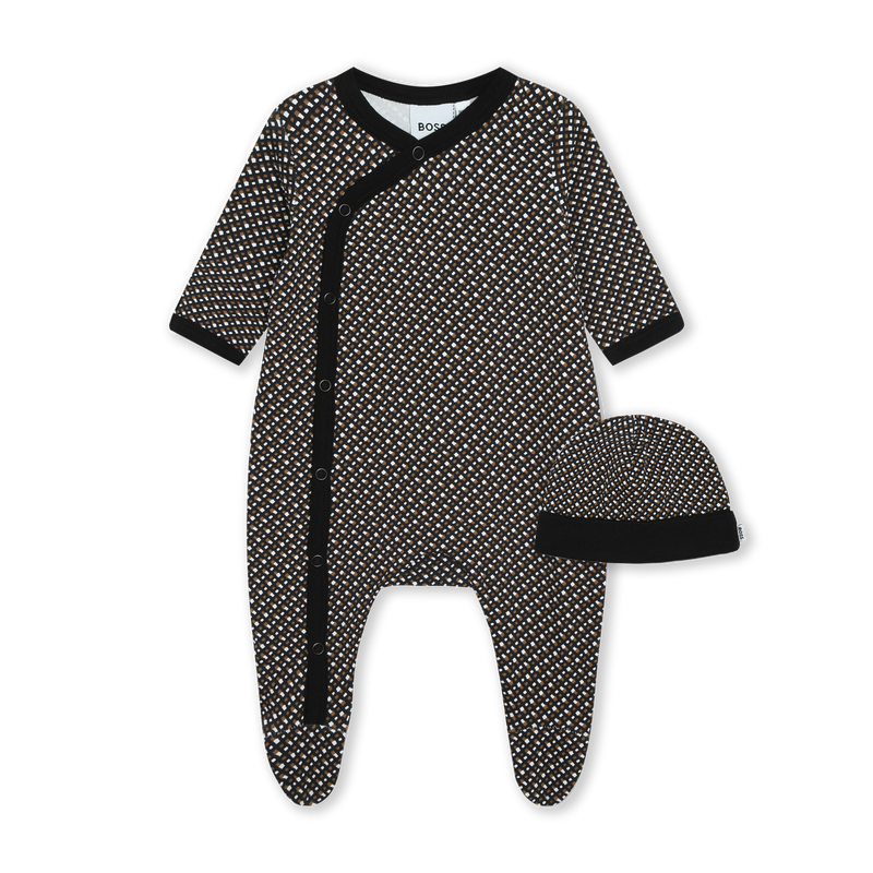 Pajamas and hat matching set BOSS 
                    UNISEX