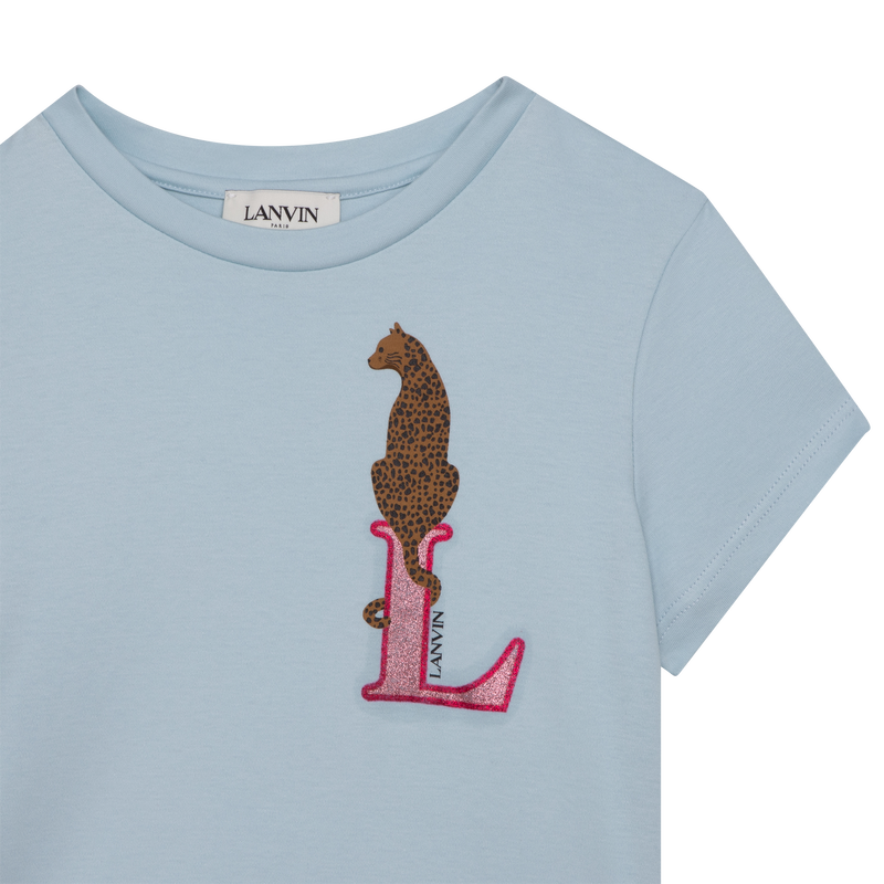 LANVIN Short-sleeved cotton T-shirt