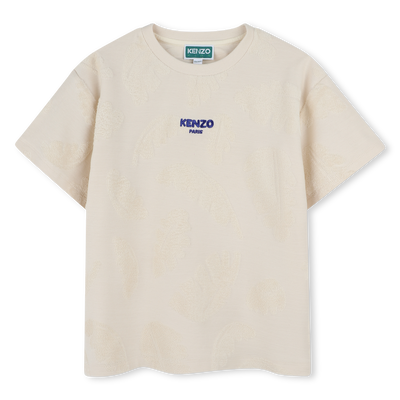 Terry Cloth T-Shirt KENZO KIDS BOY