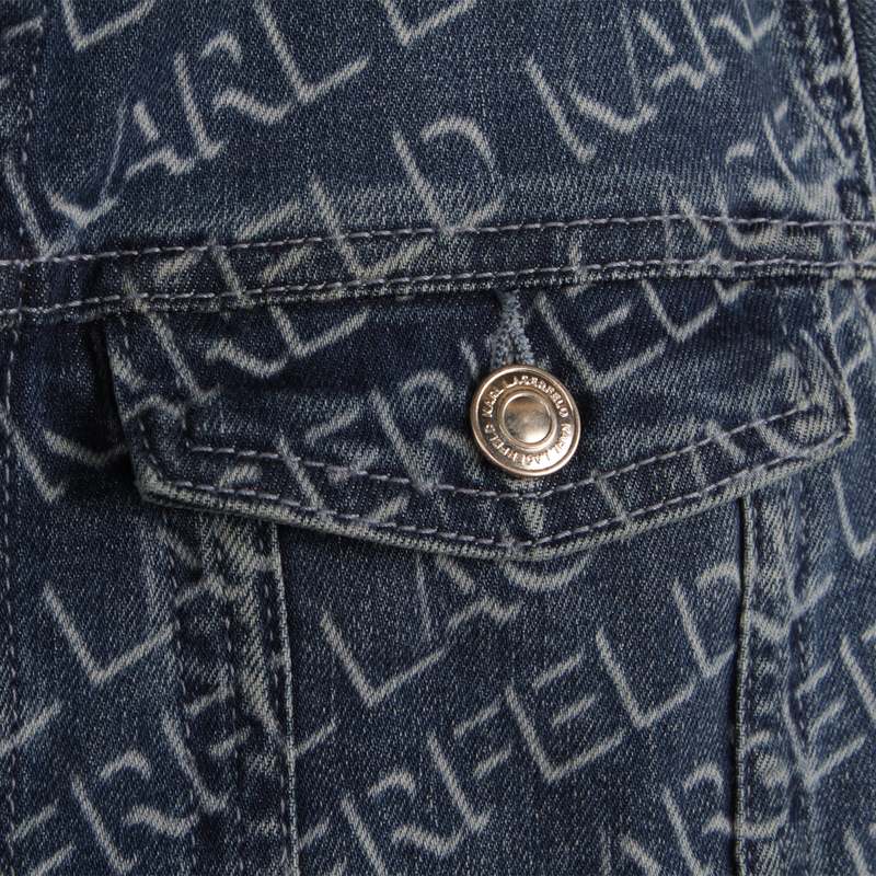 MONOGRAM DENIM JACKET – OBTAIND