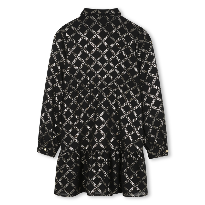 Long-sleeved polyester dress MICHAEL KORS 
                    GIRL