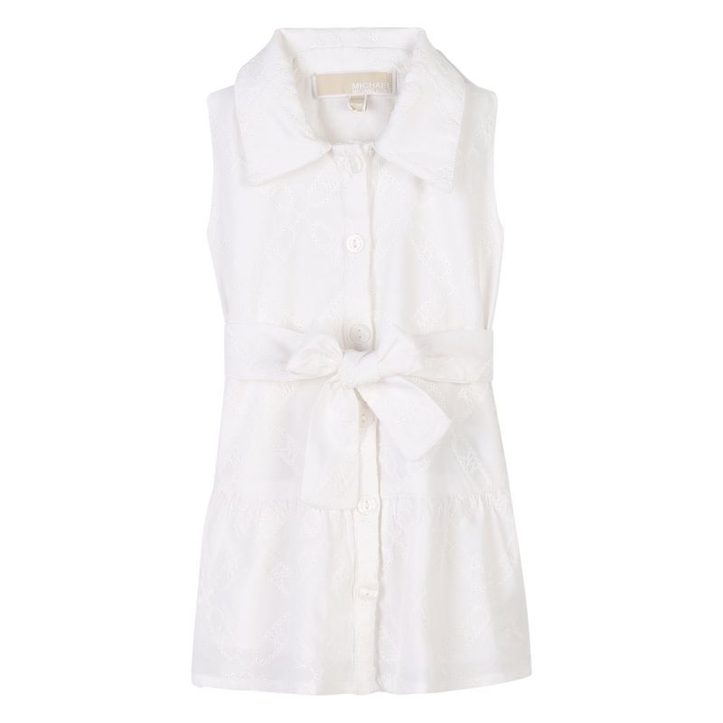 Formal cotton dress MICHAEL KORS 
                    GIRL