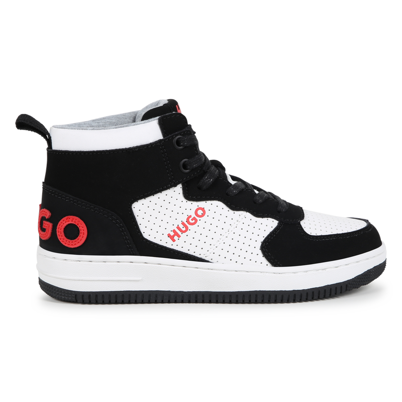 High-Top Lace-Up Sneakers HUGO 
                    BOY