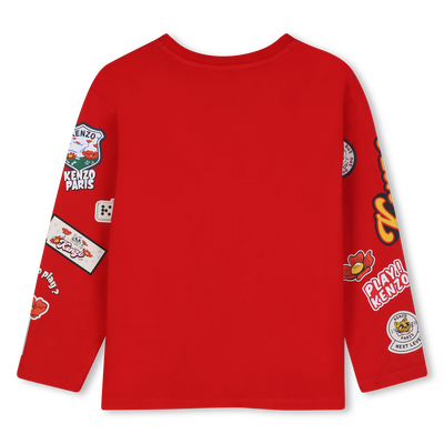 Long sleeve t-shirt KENZO KIDS GIRL