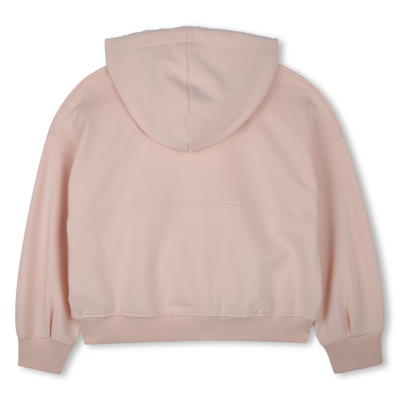 Zip-up hooded fleece cardigan CHLOE 
                    GIRL