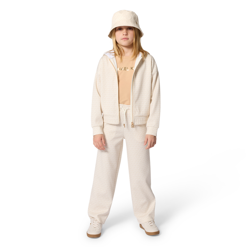 Zip-Up Hoodie MICHAEL KORS 
                        GIRL