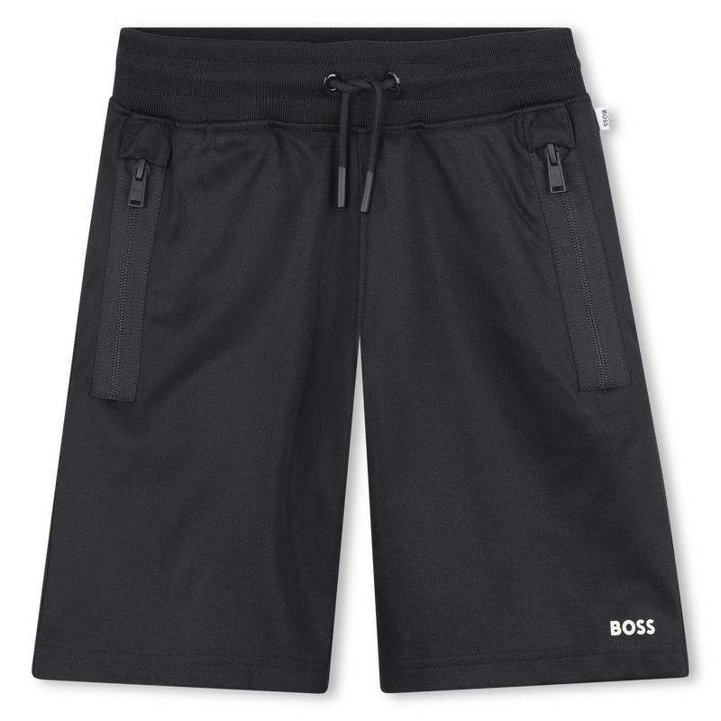 Zip-up cardigan and shorts set BOSS 
                        BOY