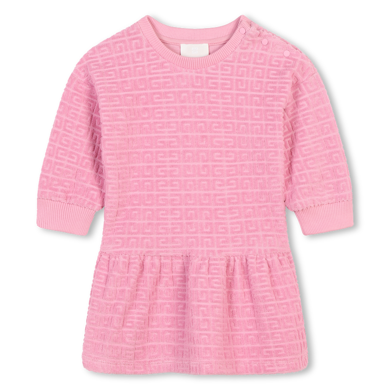 Long-Sleeved Terry Cloth Dress GIVENCHY 
                    GIRL