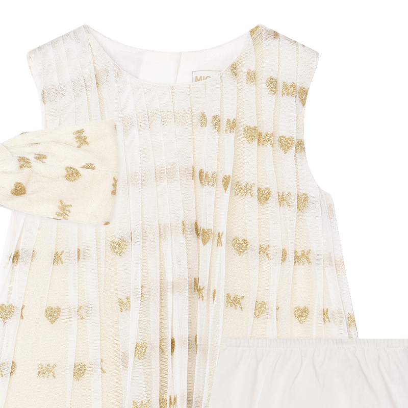 Sleeveless Pleated Dress MICHAEL KORS 
                    GIRL