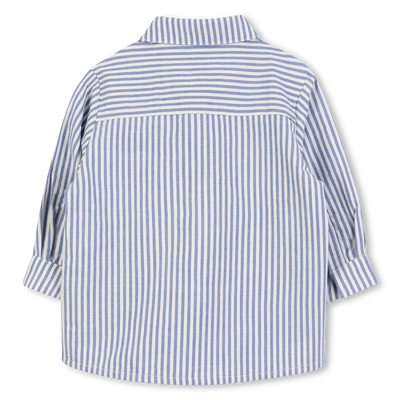 Striped cotton shirt KENZO KIDS BOY