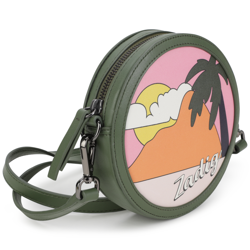 Round sales satchel bag