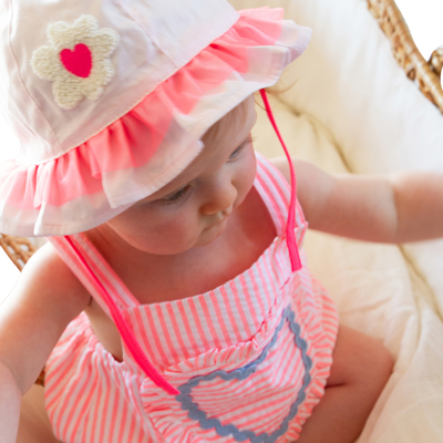 Ruched Tulle Hat BILLIEBLUSH GIRL