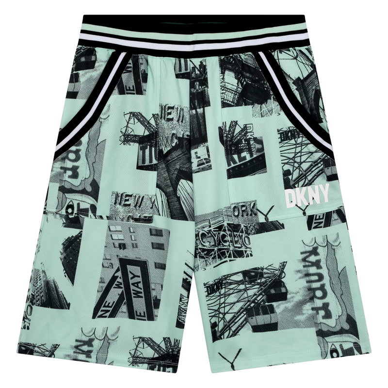 Printed mesh shorts DKNY 
                    BOY