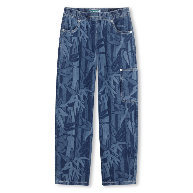 ELASTICATED WAIST JEANS KENZO KIDS 
                        BOY