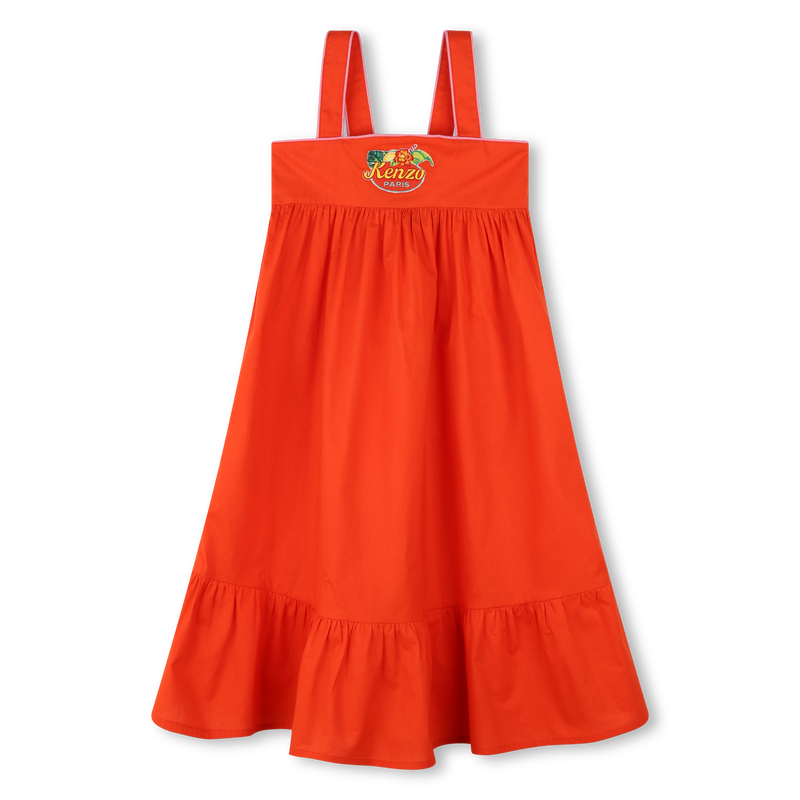 Kenzo Kids Strappy Poplin Dress