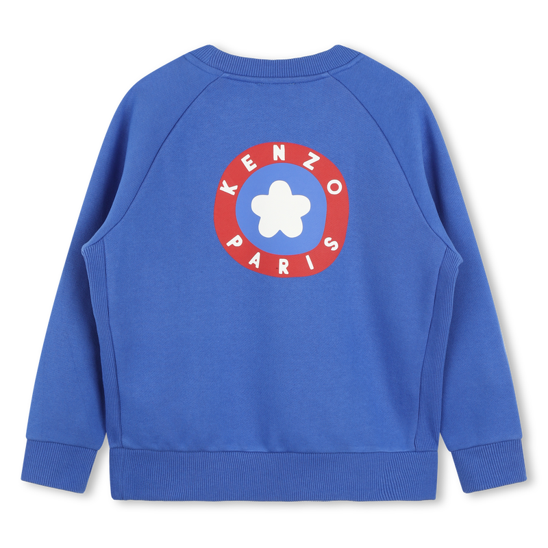 Printed Fleece Sweatshirt KENZO KIDS 
                        BOY
