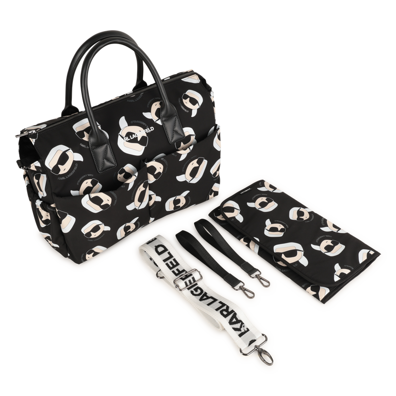 Matte diaper bag KARL LAGERFELD KIDS 
                    UNISEX
