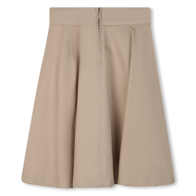 Midi skirt with 2 pleats DKNY GIRL