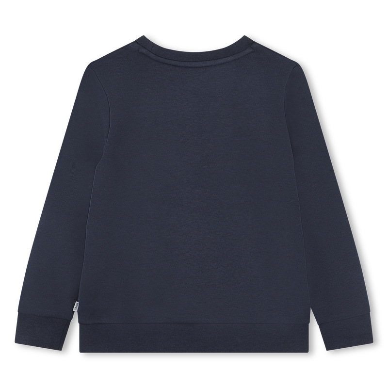 Printed fleece sweatshirt BOSS 
                    BOY