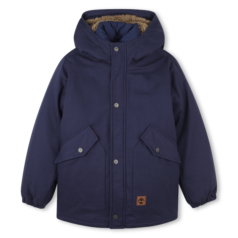 Cotton canvas parka TIMBERLAND 
                        BOY