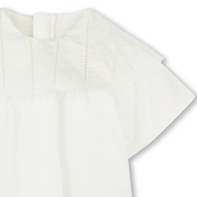 Embroidered cotton top CHLOE 
                    GIRL