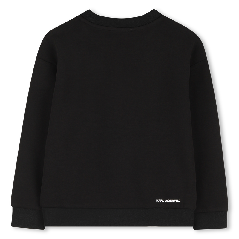 Double jersey sweatshirt KARL LAGERFELD KIDS 
                    BOY