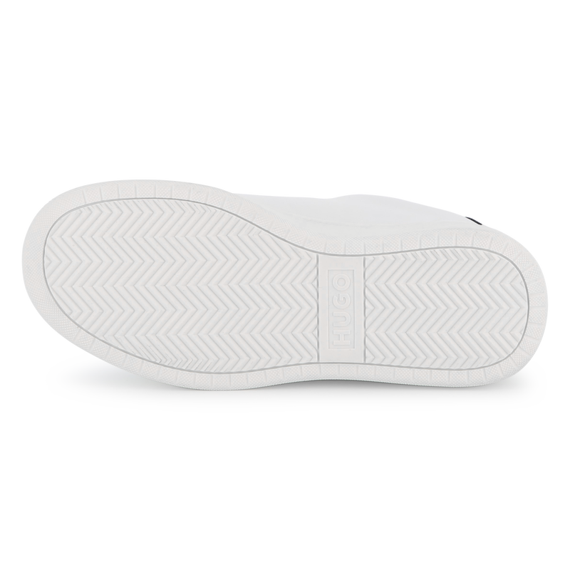 Cowhide leather sneakers HUGO 
                        BOY