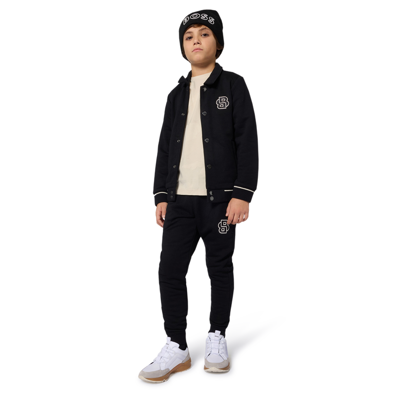 Knitted hat with logo BOSS 
                    BOY