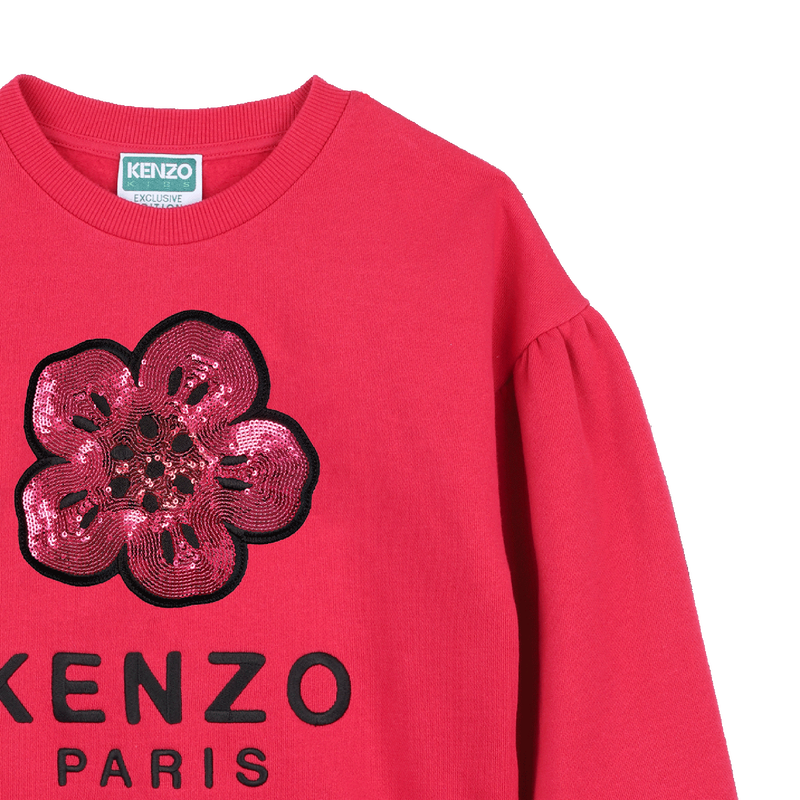 Balloon long-sleeved sweatshirt KENZO KIDS 
                    GIRL