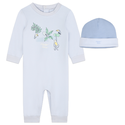 Cotton Onesie Set KENZO KIDS BOY